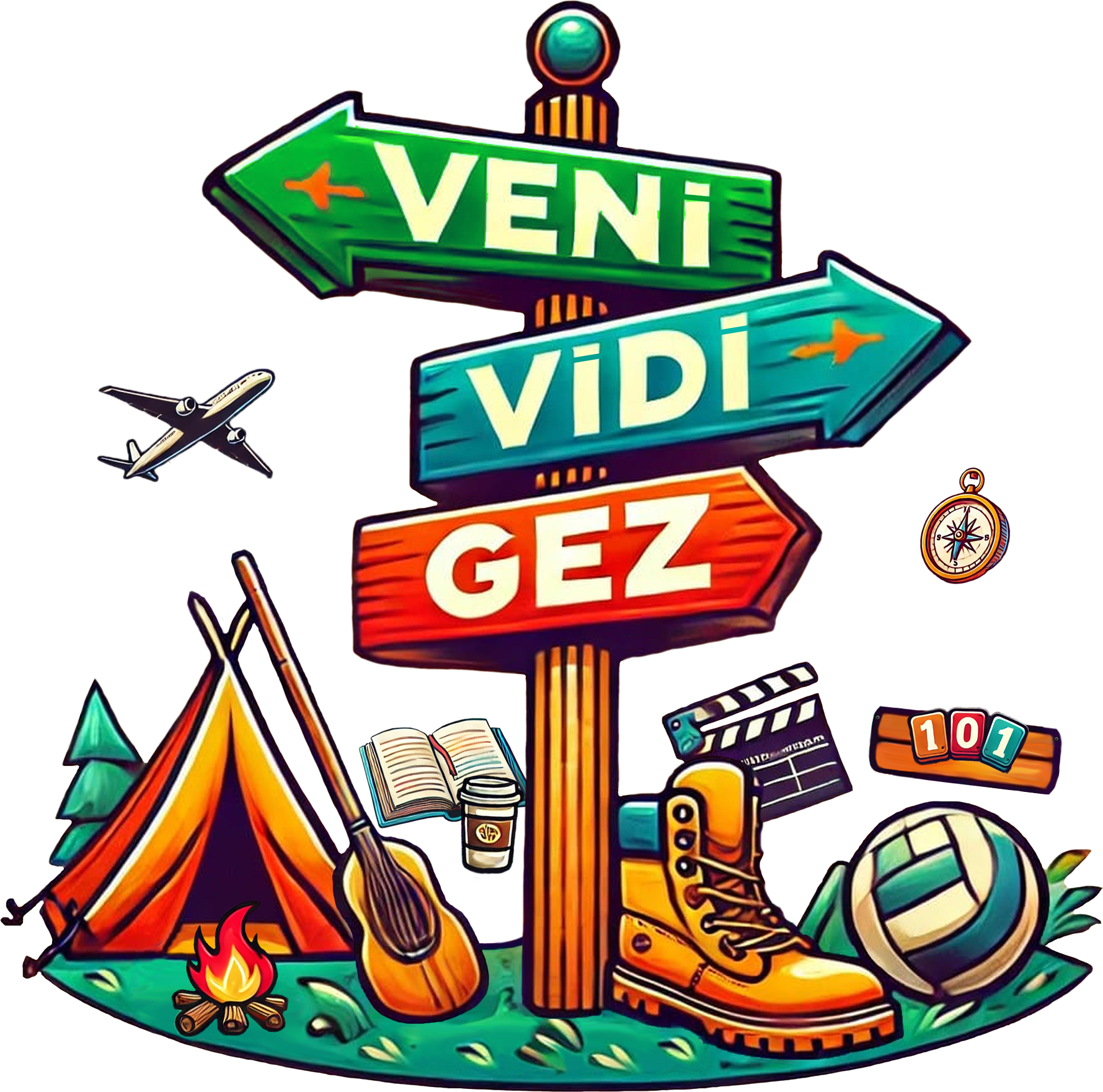 Veni Vidi Gez Logosu